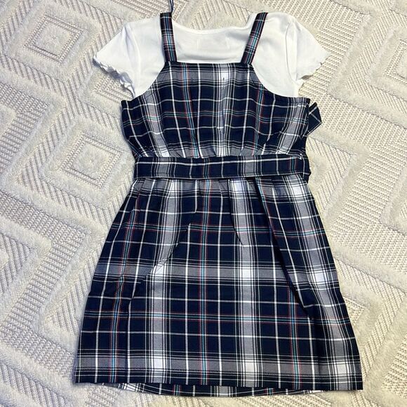LIMITED TOO - Overall Dress with Separate Shirt - Picture 4 of 6